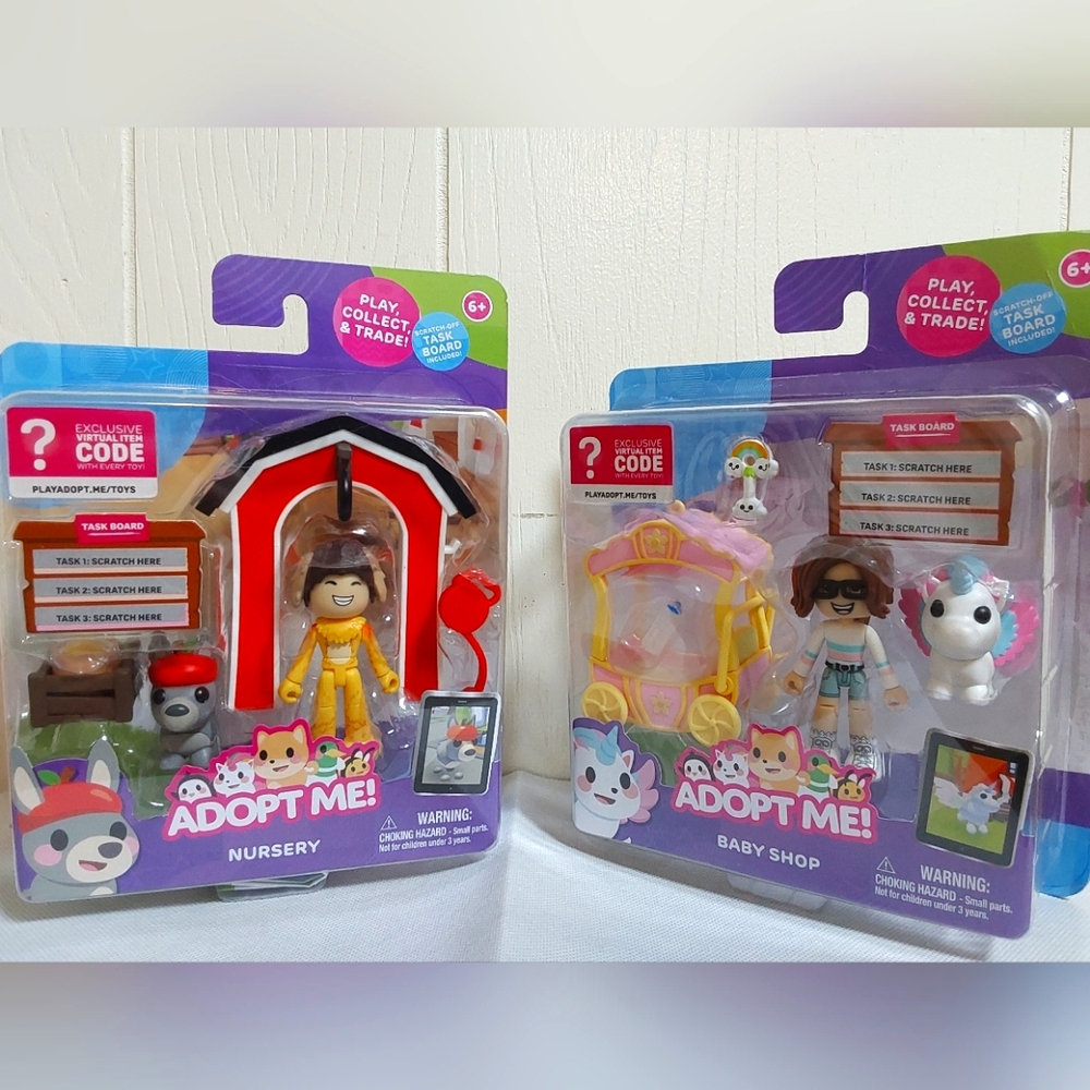 ADOPT ME! Baby Shop & Nursery New in Box!
